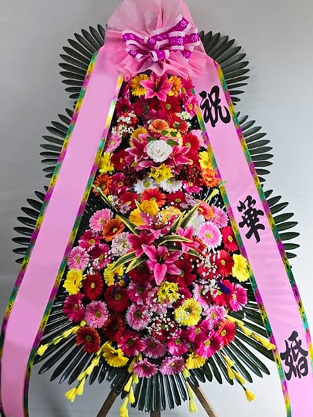 웨딩그룹 위더스 영등포 가장 인기있는 3단화환 기본형
